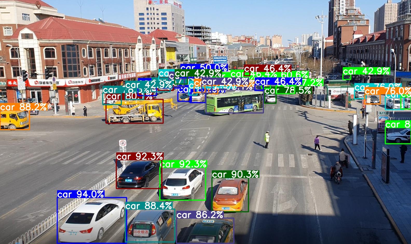 図2-6 車両検出結果画像