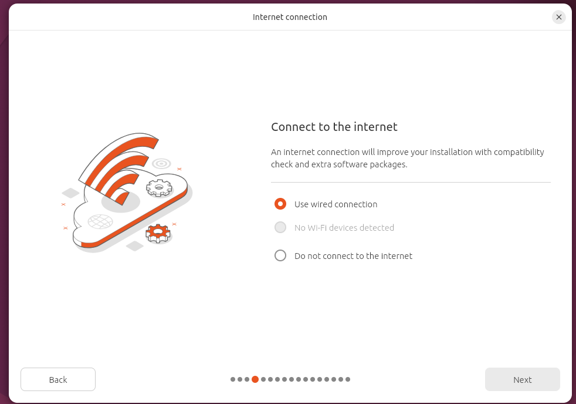 Ubuntuイメージのインポート