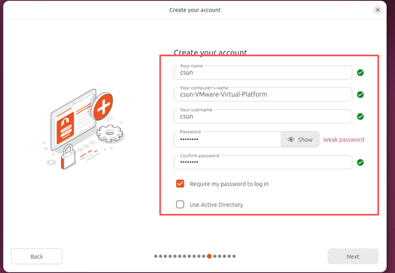Ubuntuイメージのインポート
