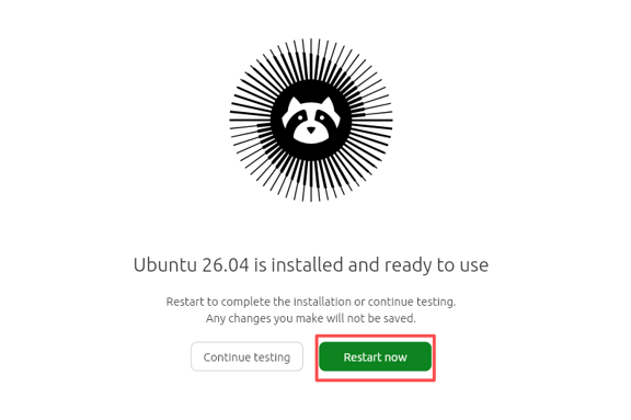 Ubuntuイメージのインポート