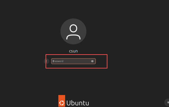 Ubuntu仮想マシンの起動