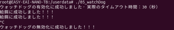実行結果