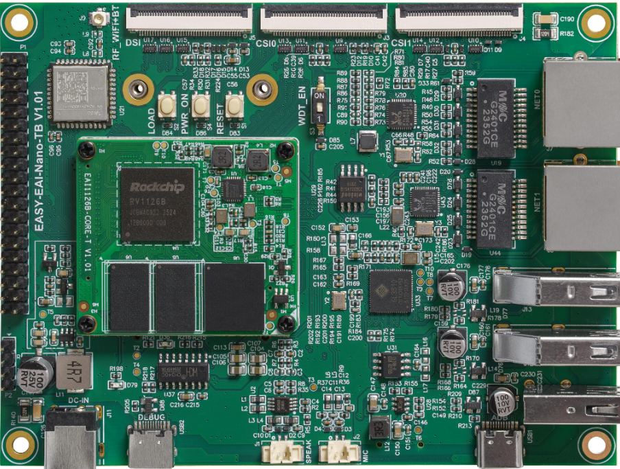 RV1126 IMX415 MIPI評価ボード
